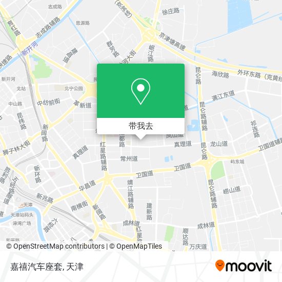 嘉禧汽车座套地图