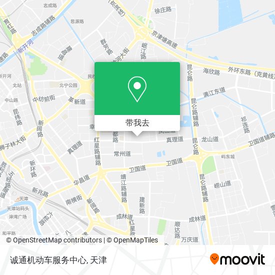 诚通机动车服务中心地图