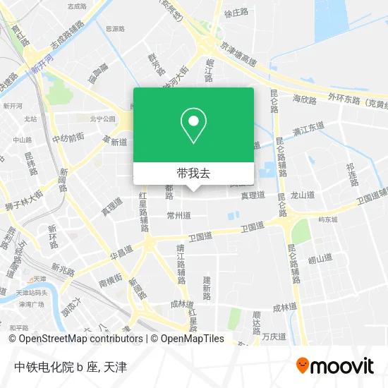 中铁电化院ｂ座地图