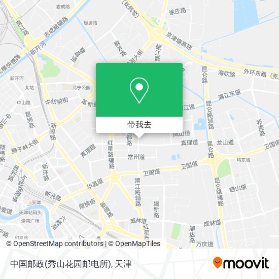 中国邮政(秀山花园邮电所)地图