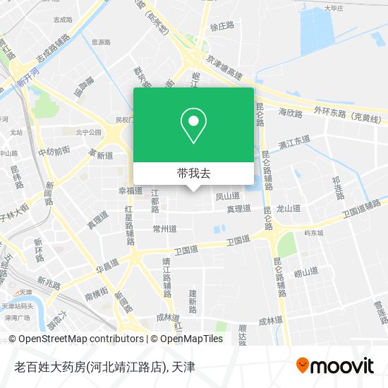 老百姓大药房(河北靖江路店)地图