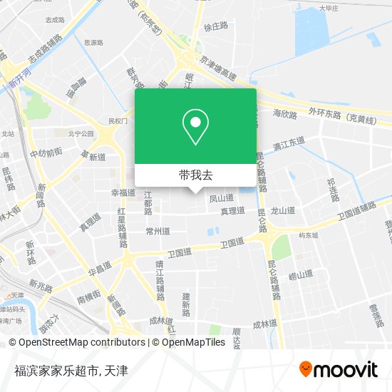 福滨家家乐超市地图