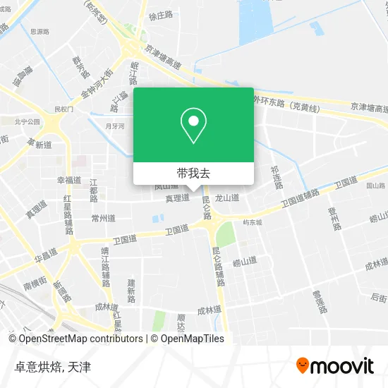 卓意烘焙地图