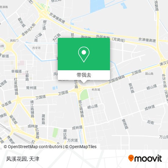 凤溪花园地图