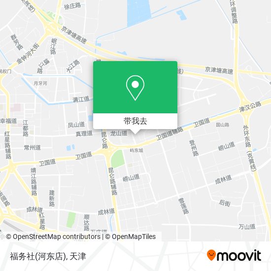 福务社(河东店)地图