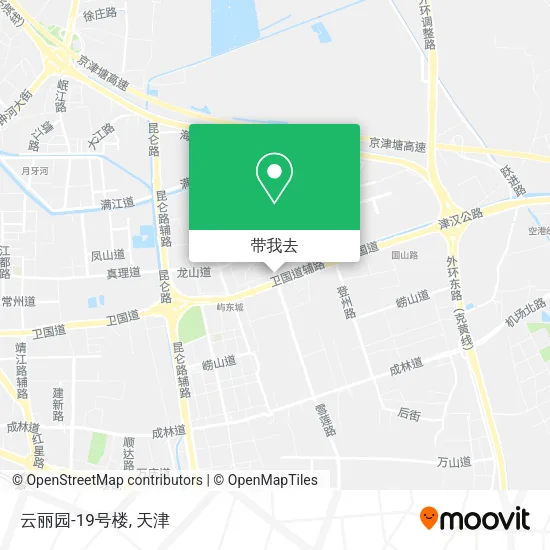 云丽园-19号楼地图