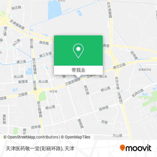 天津医药敬一堂(彩丽环路)地图