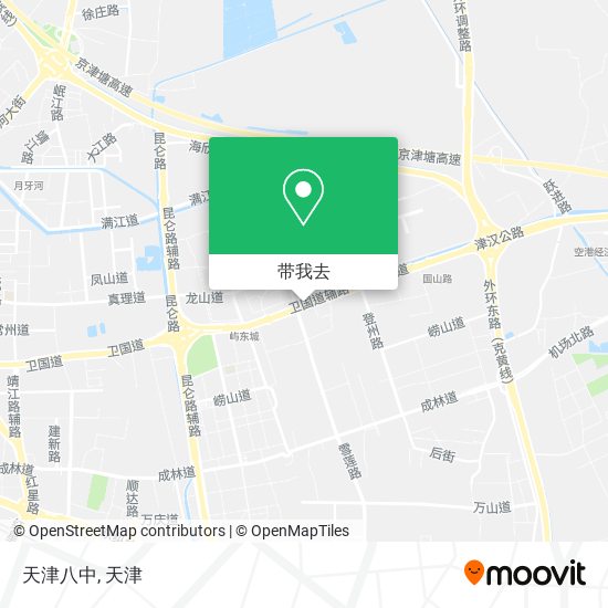 天津八中地图