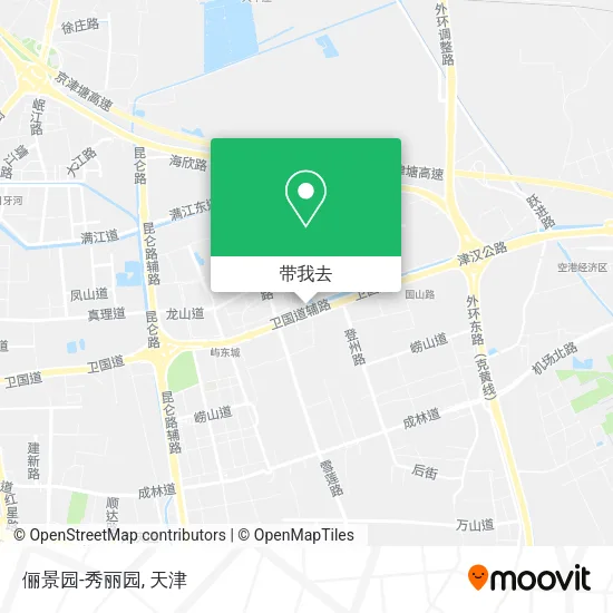 俪景园-秀丽园地图