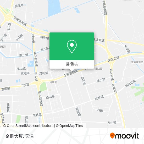 金册大厦地图