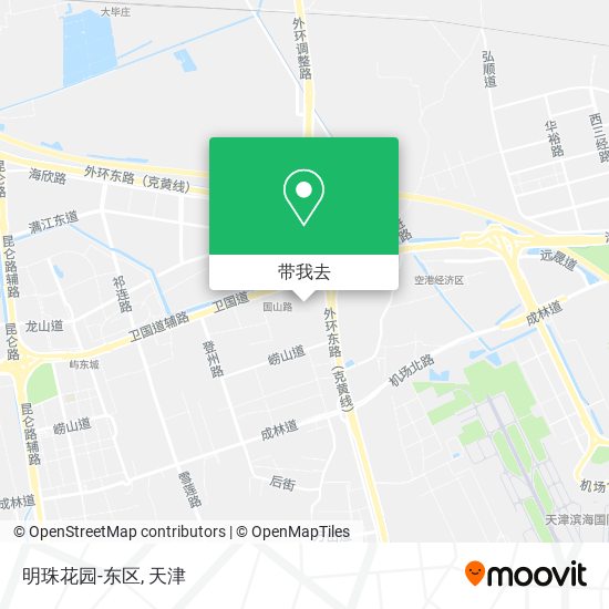 明珠花园-东区地图
