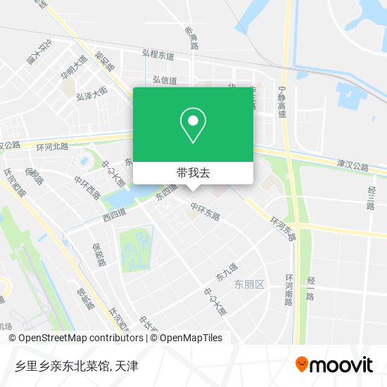 乡里乡亲东北菜馆地图