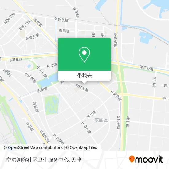 空港湖滨社区卫生服务中心地图