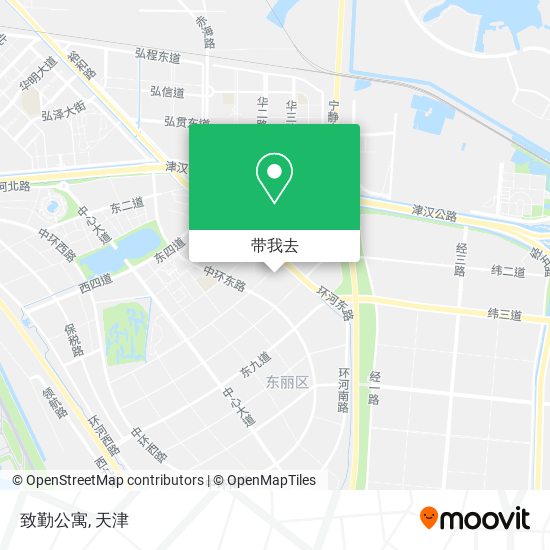 致勤公寓地图