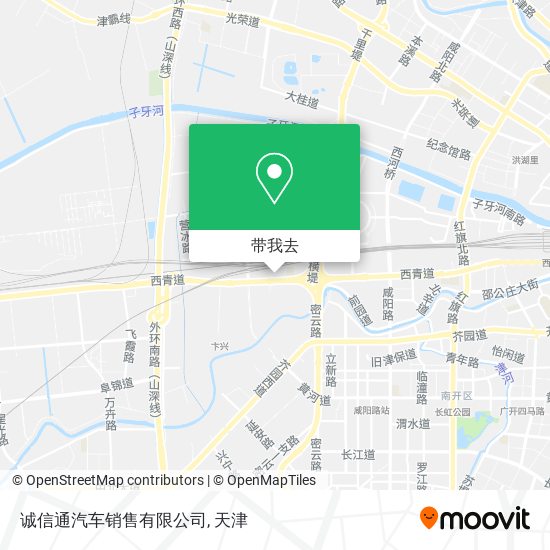 诚信通汽车销售有限公司地图