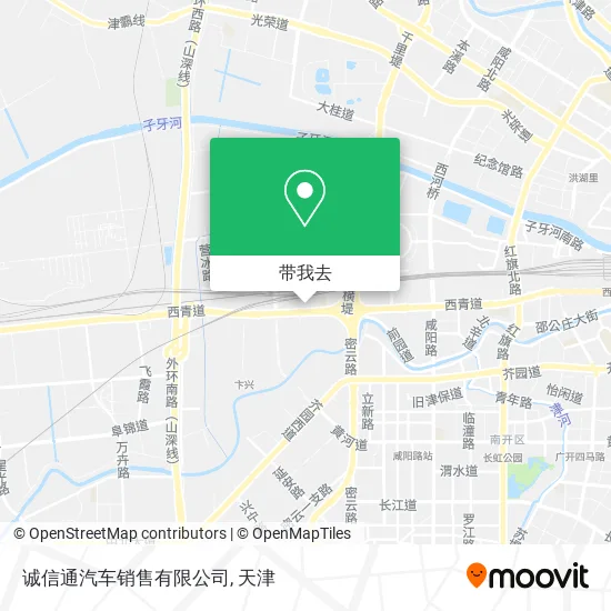 诚信通汽车销售有限公司地图