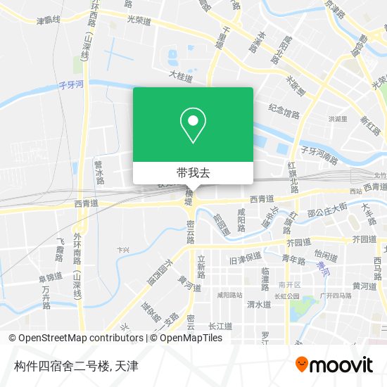 构件四宿舍二号楼地图