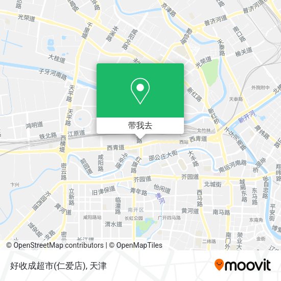 好收成超市(仁爱店)地图