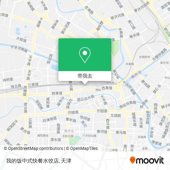 我的饭中式快餐水饺店地图