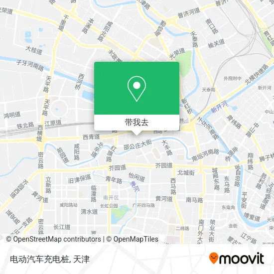 电动汽车充电桩地图