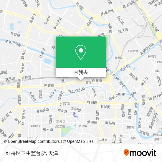 红桥区卫生监督所地图