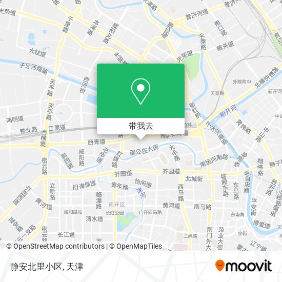 静安北里小区地图