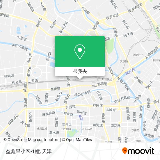 益鑫里小区-1幢地图