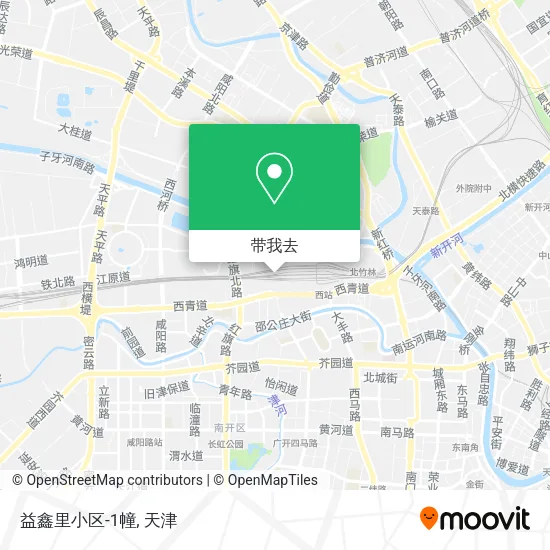 益鑫里小区-1幢地图