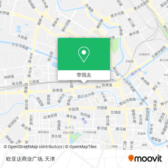 欧亚达商业广场地图