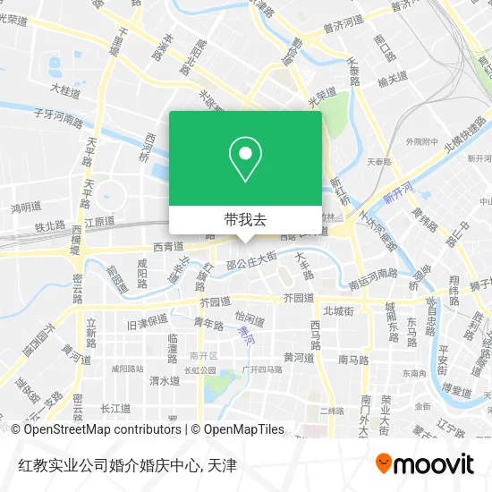 红教实业公司婚介婚庆中心地图