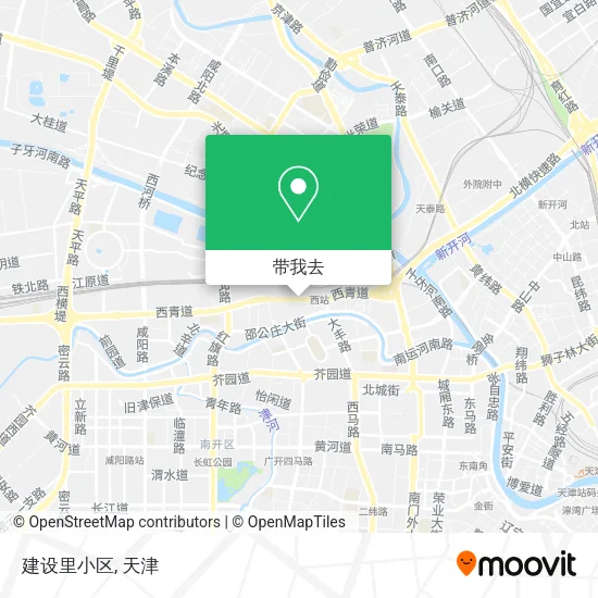 建设里小区地图