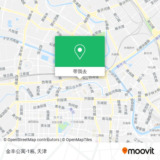 金丰公寓-1栋地图