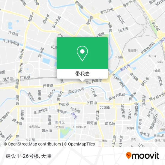 建设里-26号楼地图