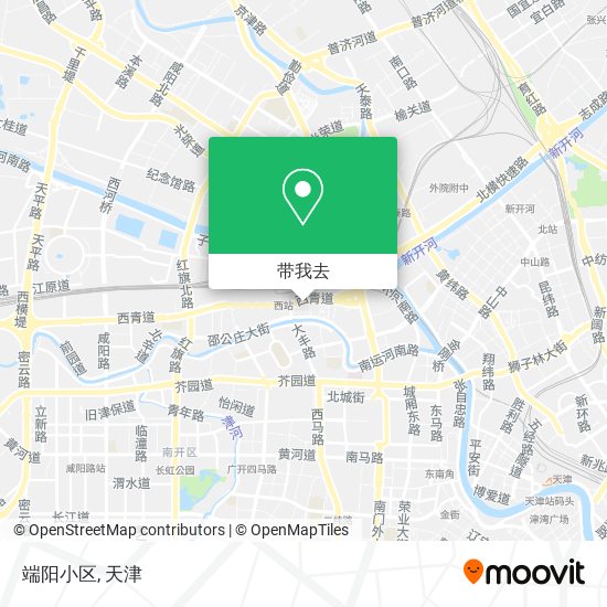 端阳小区地图