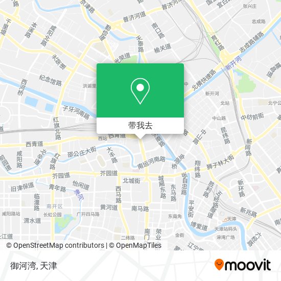 御河湾地图