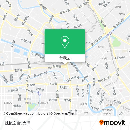 魏记面食地图