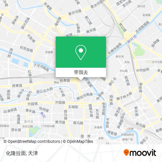 化隆拉面地图