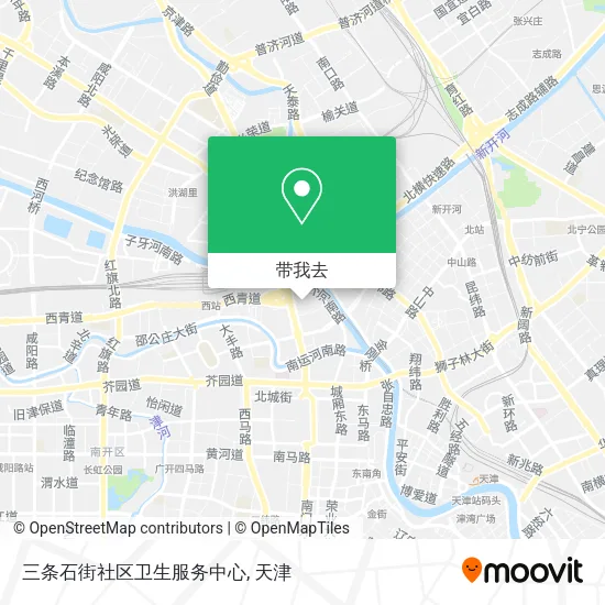 三条石街社区卫生服务中心地图