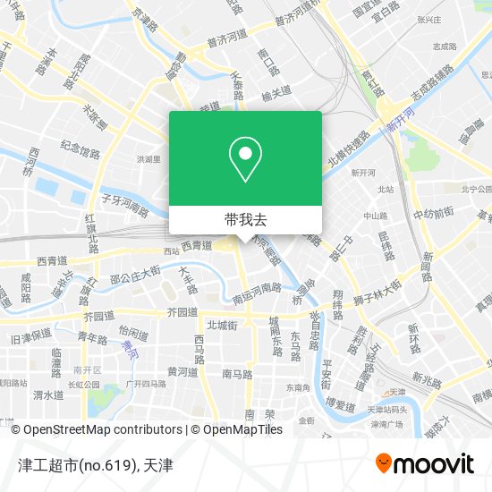 津工超市(no.619)地图