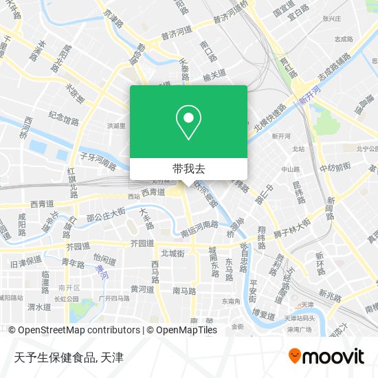 天予生保健食品地图