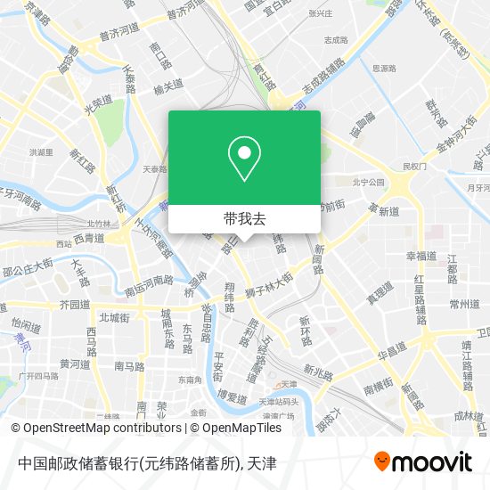 中国邮政储蓄银行(元纬路储蓄所)地图