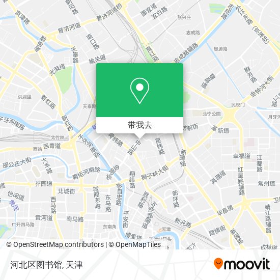 河北区图书馆地图