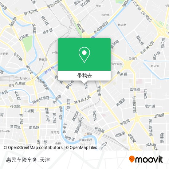 惠民车险车务地图