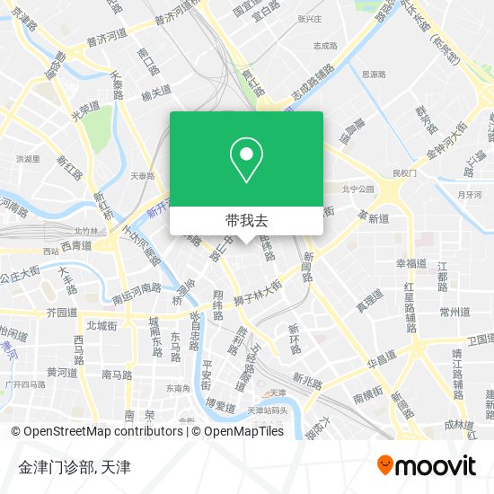 金津门诊部地图