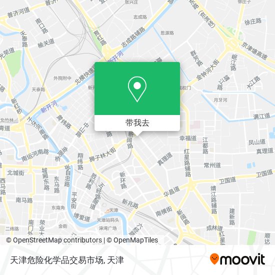 天津危险化学品交易市场地图