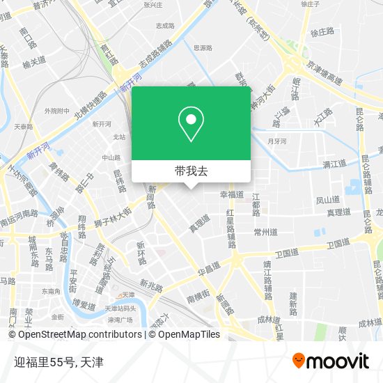 迎福里55号地图