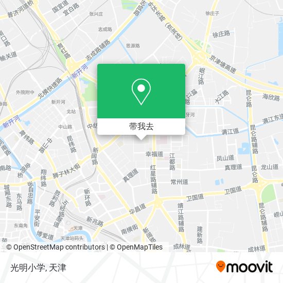光明小学地图