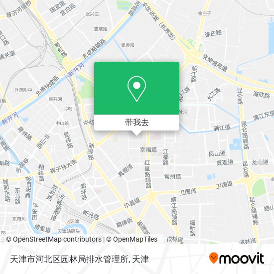 天津市河北区园林局排水管理所地图
