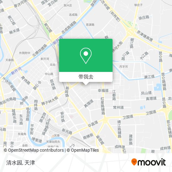 清水园地图