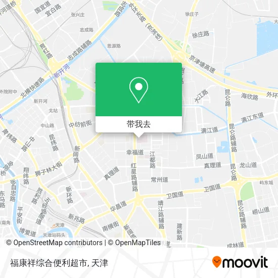 福康祥综合便利超市地图